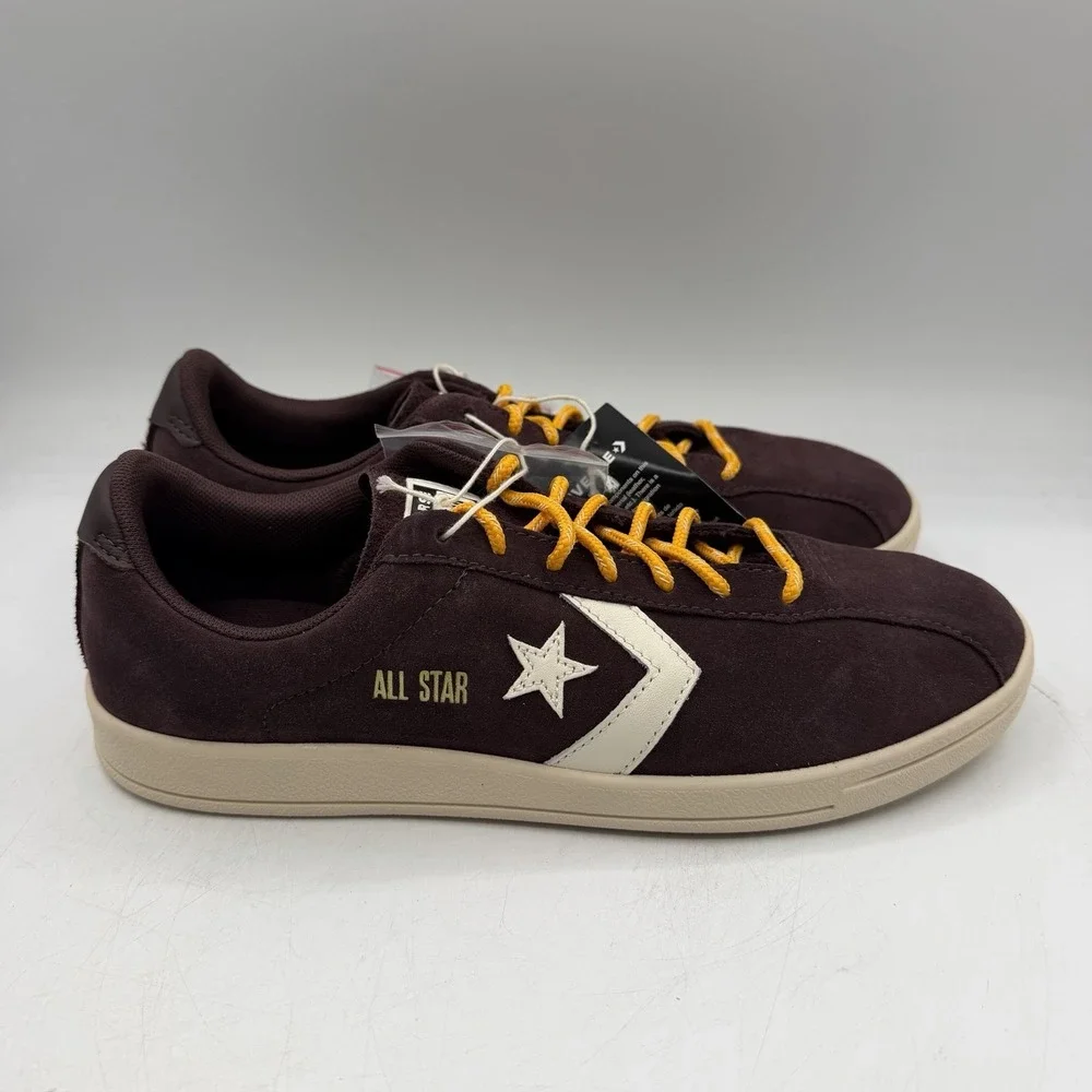 Converse Suede Unisex Low Top Skateboard Shoes Mens 5 Womens 6.5 Brown A17502C